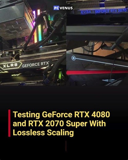 RTX 4080 vs RTX 2070 SUPER with Lossless Scaling Tested