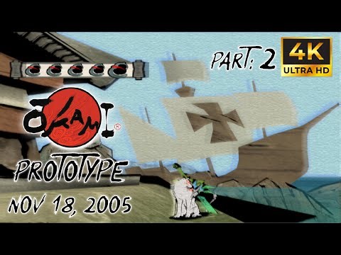 Okami | Prototype (Nov 18, 2005) - Longplay Part 2 [4K 60 Fps]