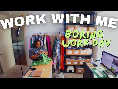 FULLTIME CLOTHING RESELLER: inventory system, I HATE my bins, online sourcing + organizing inventory