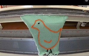 [Knitting machine]创意针织视频教程023