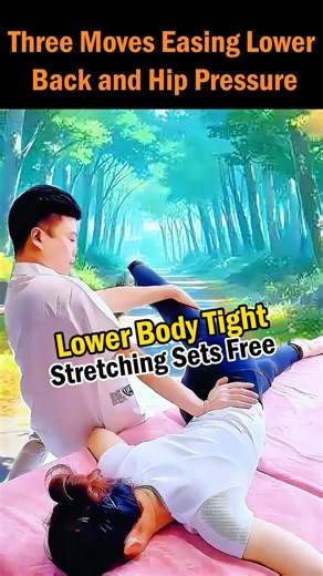 Three Moves Easing Lower Back and Hip Pressure