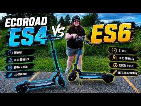 ECOROAD ES6 vs ES4 | Which Electric Scooter Should You Buy?