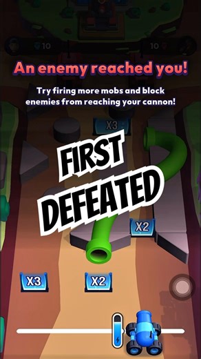 First defeat Mob Control Game #gaming
