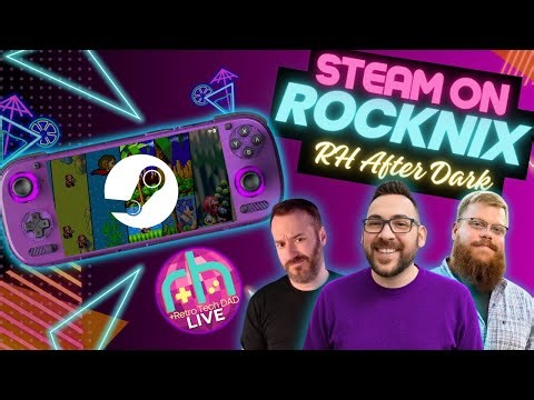 Your Android Handheld is a Mini STEAM DECK Now (Thanks ROCKNIX!)