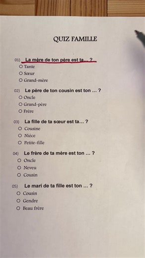 met ta note en commentaire ! #quiz #francais #prtoi