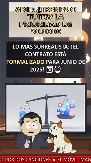 Adif: Trains or Tweets? The priority of 50,000 € #Adif #PoliticalCorruption