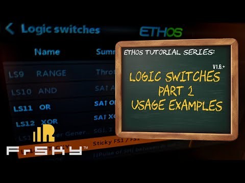 Logic Switches Part 2 Demo Builds - FrSky EthOS Instructional Series