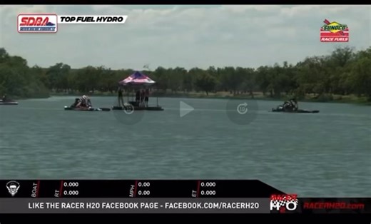 To finish off the weekend of June 26th, 2022, Kebin would pair against Mike Robbins of Nitro Nuts in the final. Kebin and the Liquid Voodoo Top Fuel Hydro team would win the first side x side TFH race since 2018. Kebin would set a new ET record at 3.17 and 245 mph that afternoon at San Angelo, Tx. Video courtesy of RACER H2O | Kebin Kinsley Racing