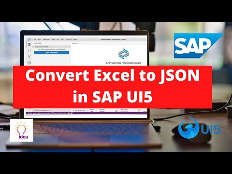 Convert Excel to JSON in SAP UI5 | SAP UI5 Projects