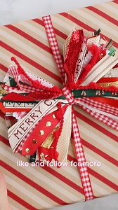 ✨ Yesterday, I showed you how to tie a simple bow. Today, let’s make a fun scrappy bow using those leftover ribbon and fabric scraps! 🎀 I’ll be sharing more bow tutorials every day this week, so don’t forget to like, share, and comment if you want to see more! ❤️ #BowDIY #CraftingFun | Sweet Red Poppy