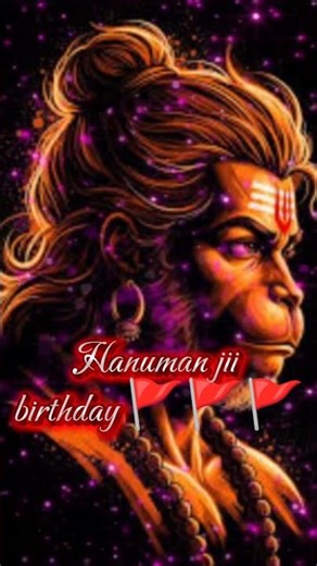 Hanuman jii ka birthday #jayshreeram #birthdaycelebration 🎂🎂🎂