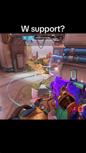 W heals 🫡#videogames #support #baptisteoverwatch #overwatchtiktok #baptiste