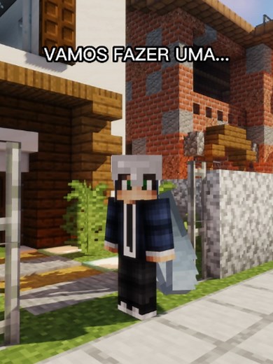 Casa de Favela e Casa de Rico no Minecraft — Builds Criativos BR