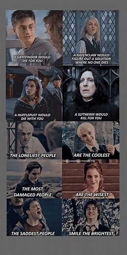 Hogwarts Houses Explained in One Meme 😂 | Harry Potter Edit