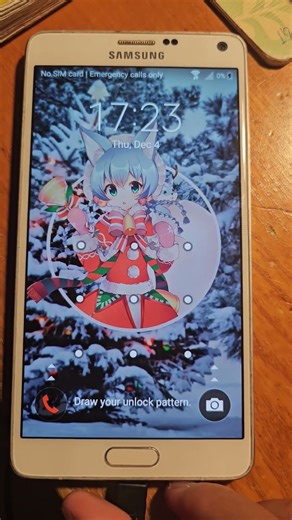 Samsung Galaxy Note4 battery low & empty! #shorts