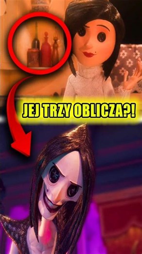 Sekret Drugiej Matki ukryty w tle! 🤫#coraline #shorts #scary