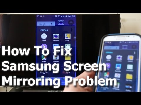 Fix Samsung Galaxy Screen Mirroring To Smart TV Problem (ROOT Required)
