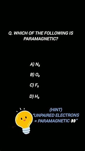 NEET PYQ 😳 Only 10% Get This Right | Paramagnetic Question #shorts