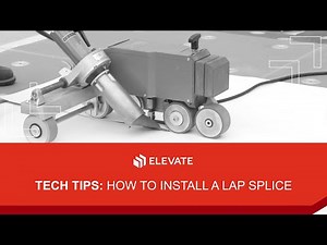 How to Install a Lap Splice
