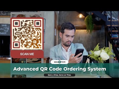 Advanced QR Code Ordering System for Restaurants | MENU TIGER | Save a Dime Serve on Time