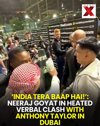 Indian boxer Neeraj Goyat was involved in a heated verbal exchange with Anthony Taylor in Dubai after a confrontation outside a gym. The video of the clash has gone viral on social media, drawing strong reactions from fans. #NeerajGoyat #Dubai #ViralVideo #IndianBoxer #AnthonyTaylor #SportsNews #Trending | NewsX