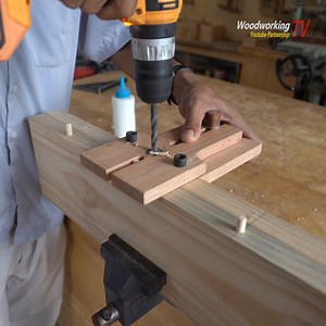 DIY Woodworking Dowel JIG | Woodworking TV