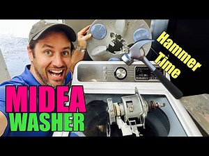 Why This Midea Washer Isn’t Spinning | Clutch & Washplate Swap | 12938000001941 Clutch