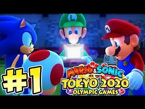 Mario & Sonic Tokyo 2020 Olympic Games !! Walkthrough # 1 ᴴᴰ
