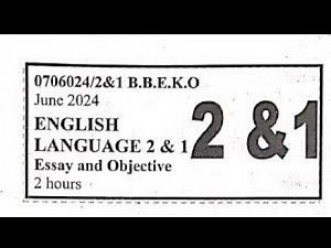 February 2025 English language Mock Questions