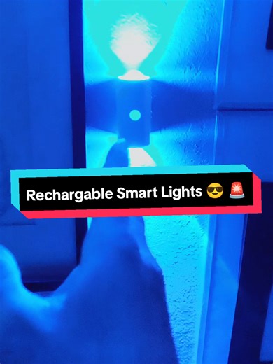 Smart, stylish lighting that works on your schedule ✨ These rechargeable motion-sensor LED lights turn on the instant movement is detected, glowing from both the top and bottom to light your way. Choose your favorite color or let it cycle through them all for a sleek ambient touch. Perfect for hallways, late-night bathroom runs, stairs, and anywhere you want safe, hands-free lighting. #motionsensorlights #SmartLighting #NightLight #LEDLights #HomeGadgets