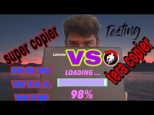 Super copier vs tera copier speed test | best copier| speed test