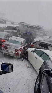 🇺🇸 USA Car Crashes & Videos | A winter storm in Missouri early last year caused white out conditions & led to several accidents, including this shocking footage of a... | Instagram