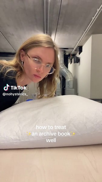 How to Properly Handle an Archive Book