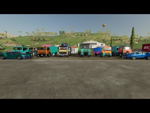 Farming Simulator 22 Mod Review 51 Cars,tippers,flatdeck and a pack