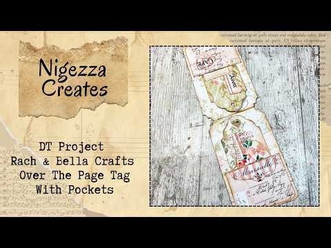 DT Project ‪@RachandBellaCrafts‬ - Over The Page Tag With Pockets