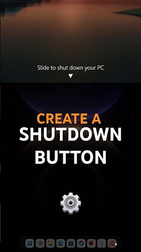 The Most Satisfying Way to Turn Off Your PC | #pc