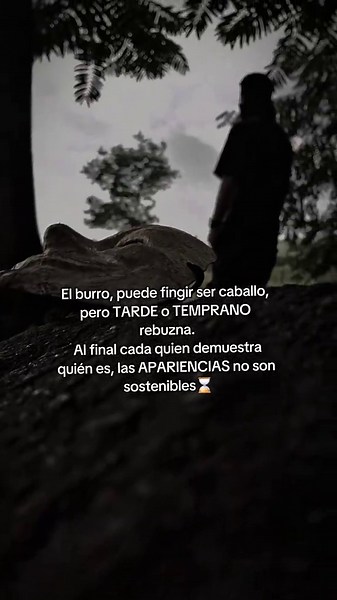El burro puede fingir ser caballo: significado y verdad