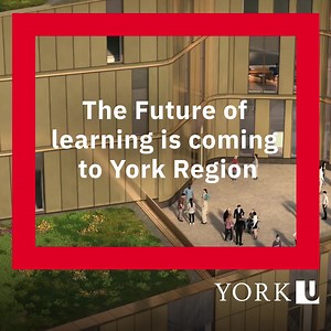 768 reactions · 100 shares | The Future of learning is coming to York Region. Our Markham Campus opens Fall 2023. | York University | Facebook