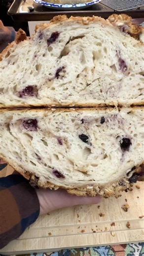 Lemon blueberry sourdough loaf #sourdough #sourdoughbread #sourdoughstarter