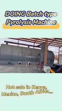 Btach type pyrolysis machine introduction | Cost-effective recycling solution and multiple choice