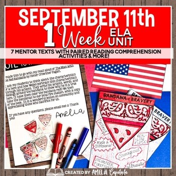 September 11th One-Week Reading Unit | Mentor Texts & Comprehension Skills (Grad