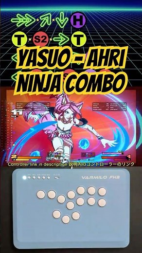 [ 2XKO ] Yasuo - Ahri Ninja Combo #leagueoflegends #2xko #yasuo #ahri #lol