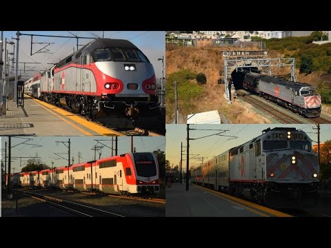 Caltrain Peninsula Corridor Railfanning: Final Day of Diesel Operations