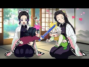 【鬼滅の刃×声真似】もしも義勇と実弥が赤ちゃん化してハイハイレースで対決したら？カナエ「一番になれるように特訓よっ！！」【ぎゆしの・さねカナ・きめつのやいばライン・アフレコ】