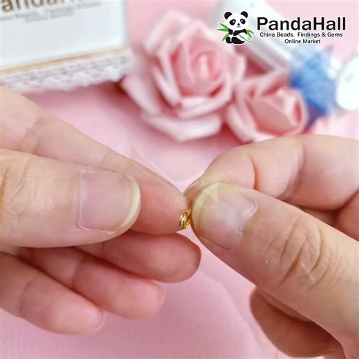 How to Use Brass Wire Guardians #jewelrymaking #jewelryfindings #shorts