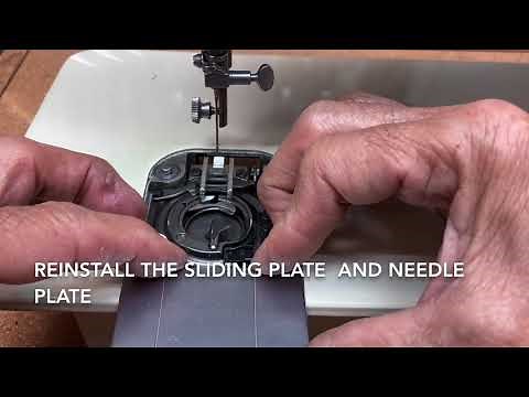 HOW TO SET TIMING ON A SINGER TOUCH & SEW CORRECTLY