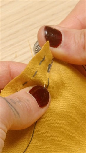 Comment faire un point arrière en couture #formation #mode