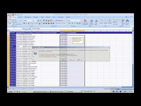 Excel Export and Import in Dynamics CRM