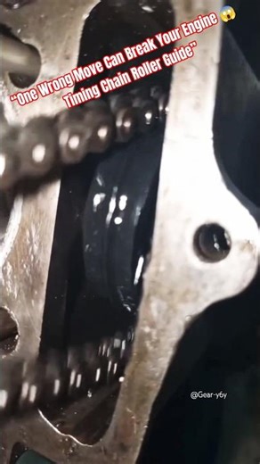 “Perfect Timing Chain Roller Fit – No Experience Needed!” | #chain #roller #engine #timing #shorts