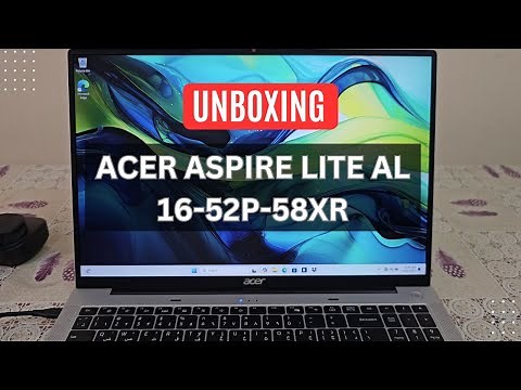 Unboxing Acer Aspire Lite AL 16-52P-58XR, Core i5 3rd Generation #acer #laptopunboxing